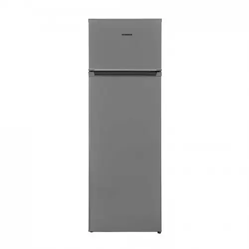 Frigider cu 2 usi Heinner HF-V242SE++, 242 L, Clasa E, Less Frost, Lumina LED (Argintiu)