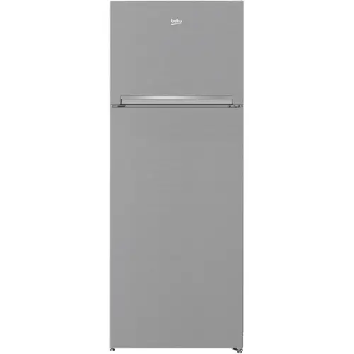 Frigider cu doua usi BEKO RDNE455K40XBN, No Frost, 406 l, H 185 cm, Clasa E (Argintiu)