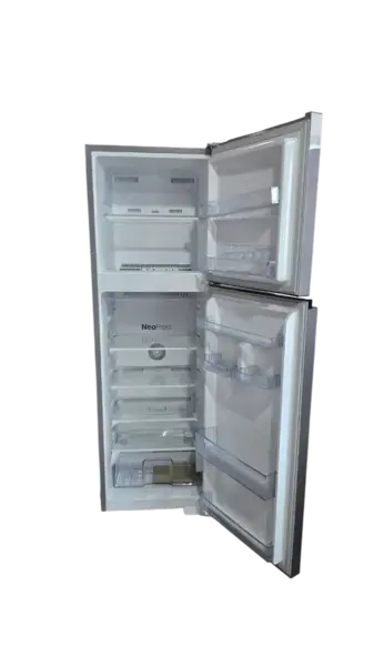 Frigider cu doua usi Beko RDNT271I40XBN, 250 l, NeoFrost Dual Cooling, Display touch control, Compresor ProSmart Inverter, Clasa E, H 165 cm (Argintiu)