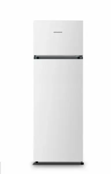 Frigider cu doua usi HEINNER HF-HS243E++, 243 l, Clasa E, Lumina LED, Usi reversibile, H 161 cm (Alb)