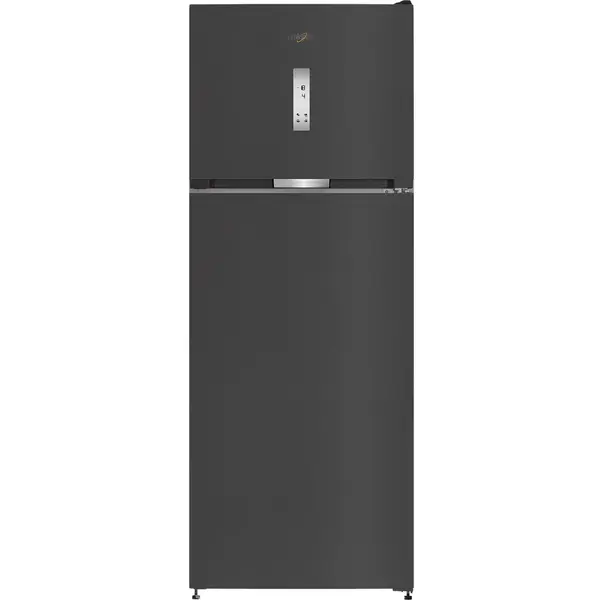 Frigider cu doua usi Whirlpool WHD2 6472 X4E, 477 l, No Frost, H 186.5 cm, Fresh Box, Clasa E, Dark Grey