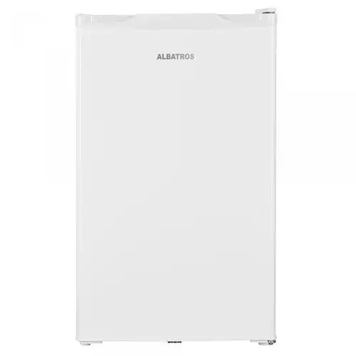 Frigider cu o usa Albatros FA115IME, 90 L, Clasa E, Usa reversibila, Lumina interioara, Picioare reglabile, H 85 cm (Alb)