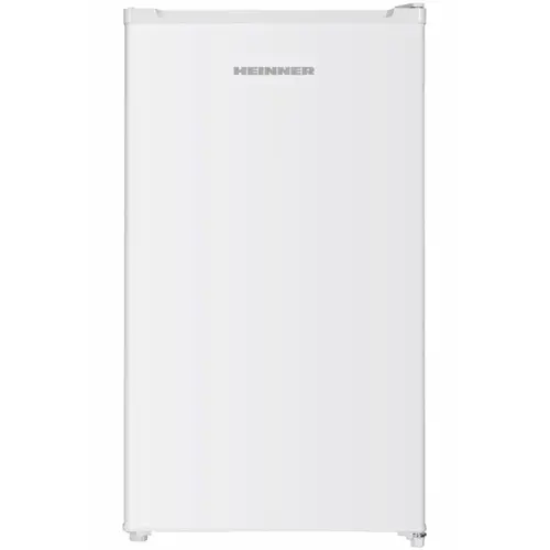 Frigider cu o usa Heinner HF-HM90E++, 90 l, Clasa E, Iluminare LED, H 85 cm (Alb)