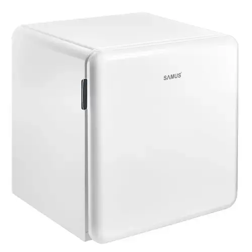 Frigider-minibar Samus SW066RE, 47 l, Clasa E, Usa reversibila, H 50 cm (Alb)