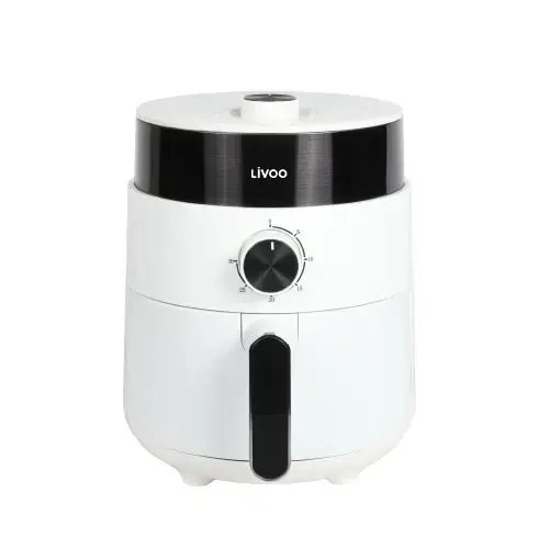 Friteuza Air Fryer Multifunctional Livoo DOC256, 2.5 L, 1200 W (Alb/Negru)