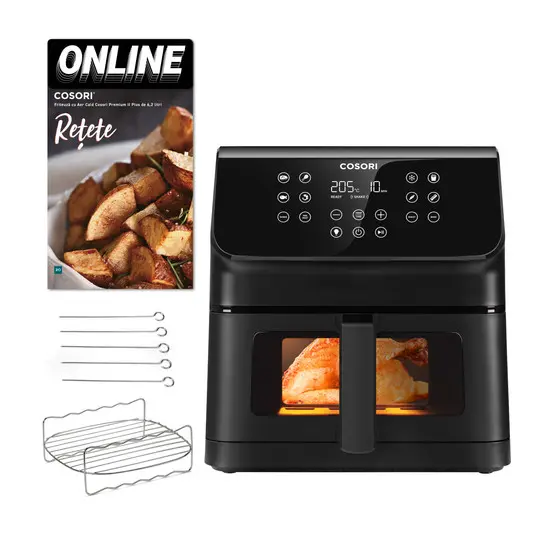 Friteuză cu Aer Cald Cosori Premium II Plus, 6,2 litri