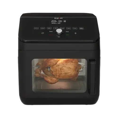 Friteuza cu aer cald Instant Pot Vortex Plus Oven, 9 programe, 1700 W, 13L, control tactil si afisaj electronic (Negru)