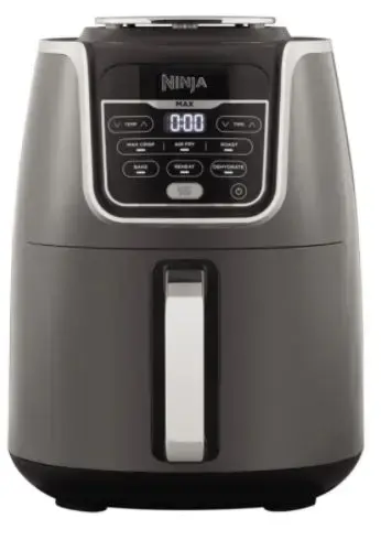 Friteuza cu aer cald Ninja AF160EU, 1750 W, 5.2 L, 6 functii de gatit (Negru)