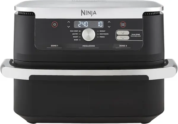 Friteuză cu aer cald Ninja - AF500EU, 2470W, 10.4 l, neagră