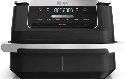 Friteuza cu aer cald NINJA AF550EU, 6.6 L, 2470 W, 6 programe (Negru/Argintiu)