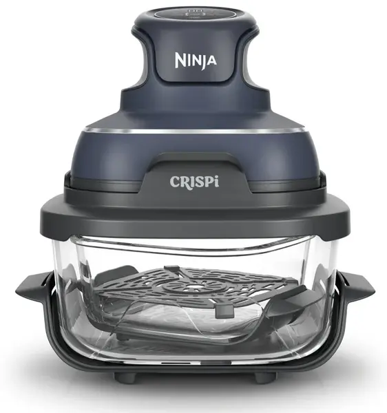 Friteuză cu aer cald Ninja - CRISPi, 1700 W, 3,8 l, albastru închis
