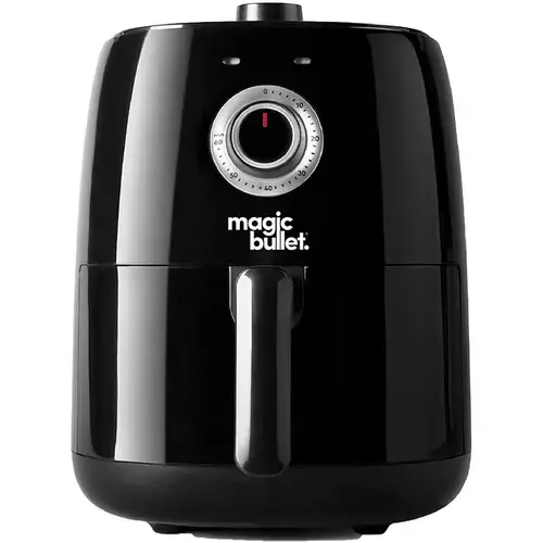 Friteuza cu aer cald Nutribullet MAGICBULLET MBA021B, 2.5 l, 1300 W, 6 programe, Timer, Temperatura ajustabila (Negru)