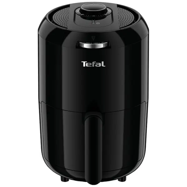 Friteuza cu aer cald Tefal Easy Fry Compact EY101815, 1030 W, 4 moduri de gatire, capacitate maxima 1.6L, timer 30 min, functie Auto OFF, tehnologie Air Pulse, negru