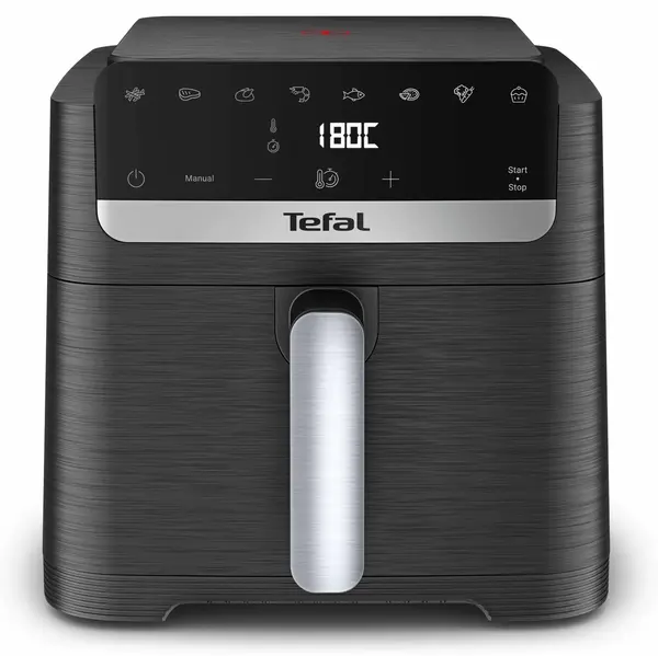 Friteuză cu aer cald Tefal - Easy Fry Mega Compact, EY8618E0, 7,5 l, negru