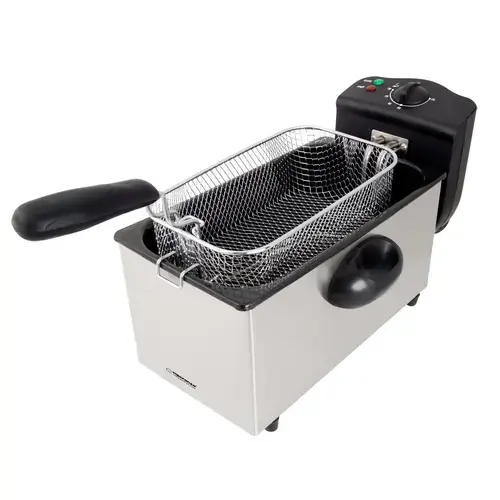 Friteuza cu ulei Esperanza EKG010 Deep Fryer, 2000 W, 3 l (Argintiu)