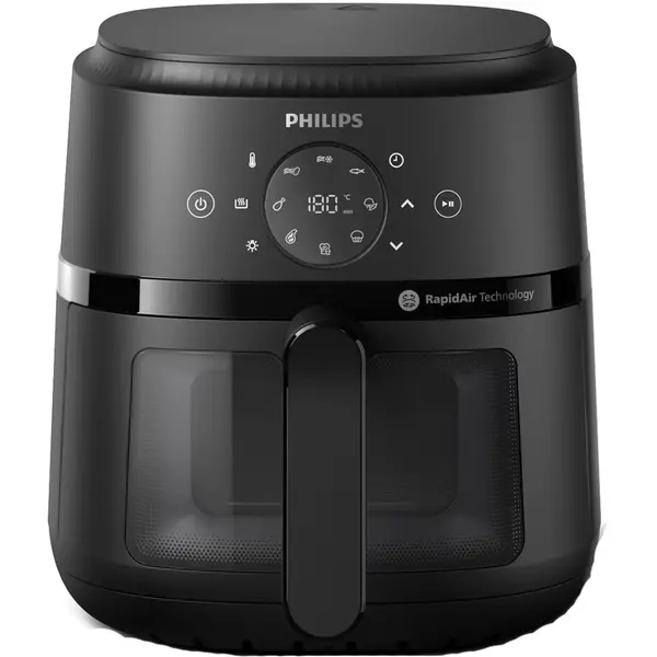 Friteuza Philips Seria 2000 NA220/00, 4.2 l, Tehnologie Rapid Air, Invelis neaderent, 1500 W