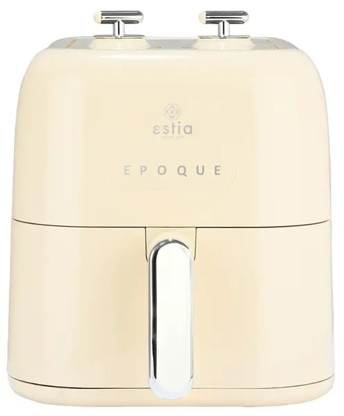 Friteuză retro cu aer cald Estia - Epoque, 1500W, 5 l, Ivory