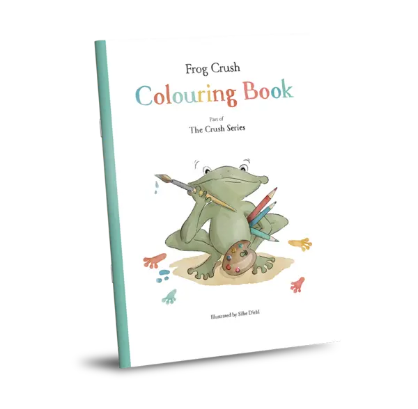 Frog Crush Colouring Book | Silke Diehl
