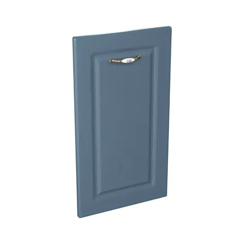 Front pentru masina de spalat vase 45cm MDF albastru drept