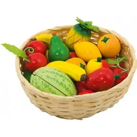 Fructe in cosulet 23 piese