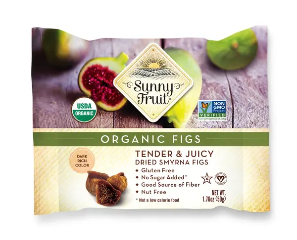 Fructe uscate smochine de smirna bio, 50g, Sunny Fruit