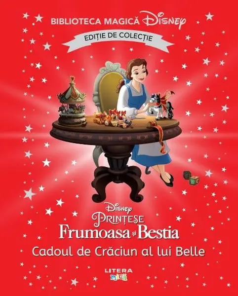 Frumoasa si Bestia. Cadoul de Craciun al lui Belle. Volumul 45. Disney. Biblioteca magica. Editie de colectie