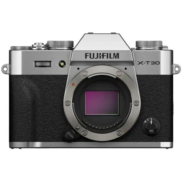 FUJIFILM Aparat Foto Mirrorless Fujifilm X-T30 III, 26.1MP, Body, Argintiu