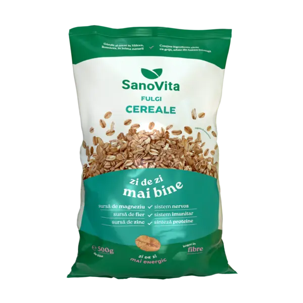 Fulgi de cereale, 500g, SanoVita
