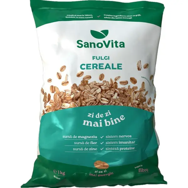Fulgi de Cereale, Sanovita, 1 kg