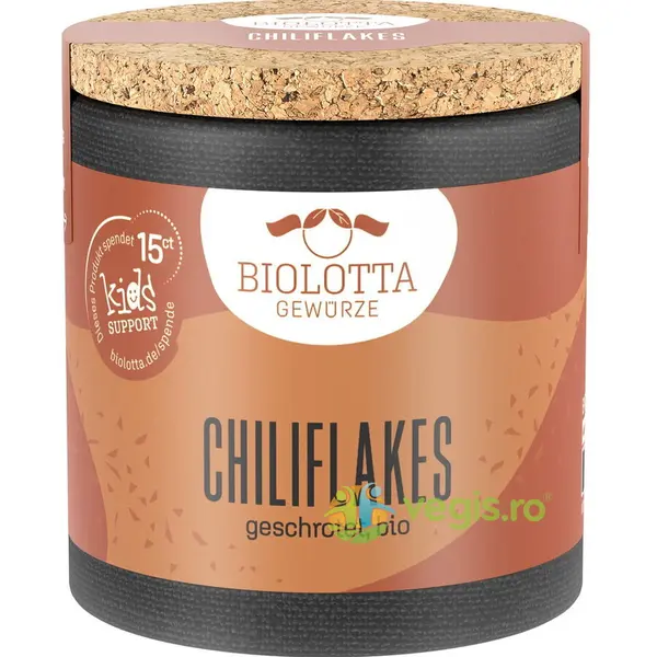 Fulgi de Chili Zdrobiti Ecologici/Bio 37g
