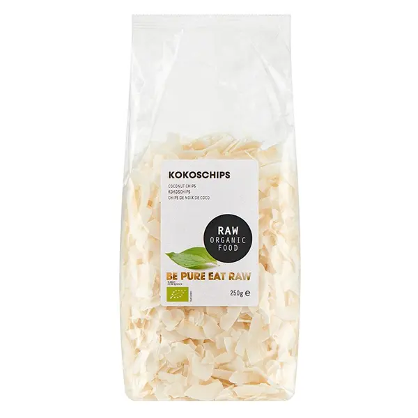 Fulgi de cocos raw bio 250g Raw Organic Food