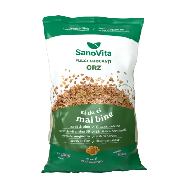 Fulgi de orz, 250g, SanoVita