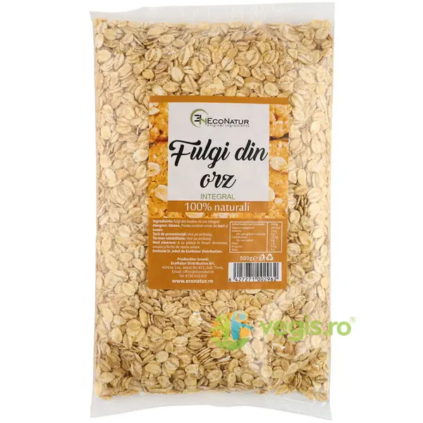 Fulgi de Orz Integral 500g