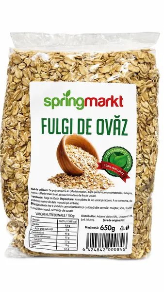 Fulgi de ovaz, 650g, Springmarkt