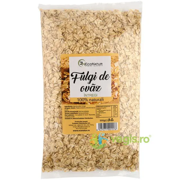 Fulgi de Ovaz Intregi 500g