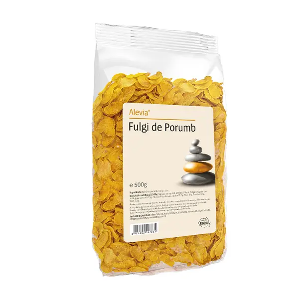 Fulgi de porumb, 500g, Alevia