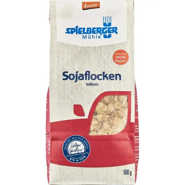 Fulgi de soia Demeter, eco - 500 g