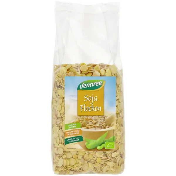 Fulgi de soia, eco - 500 g
