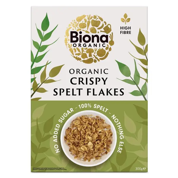 Fulgi de spelta crispy bio 300g Biona