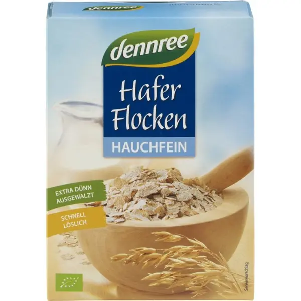 Fulgi fini de ovaz, eco - 250 g