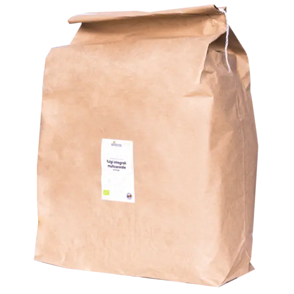 Fulgi integrali multicereale mix 3 cereale (33,33% spelta, 33,33% secara, 33,33% einkorn), 100% natural 20kg