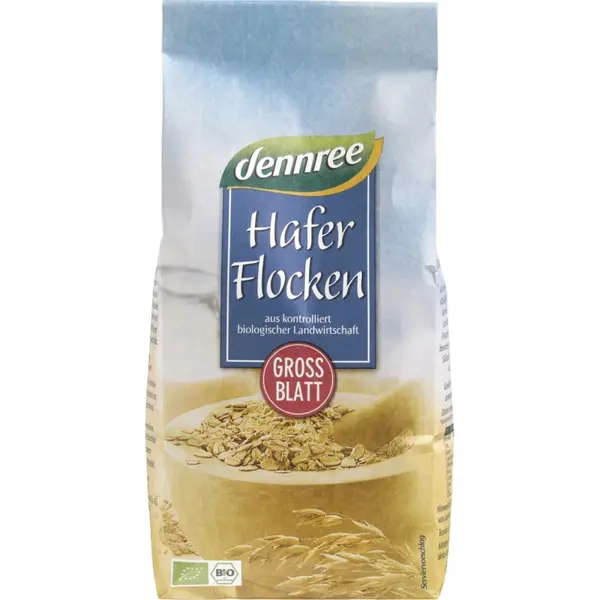 Fulgi mari de ovaz, eco - 500 g
