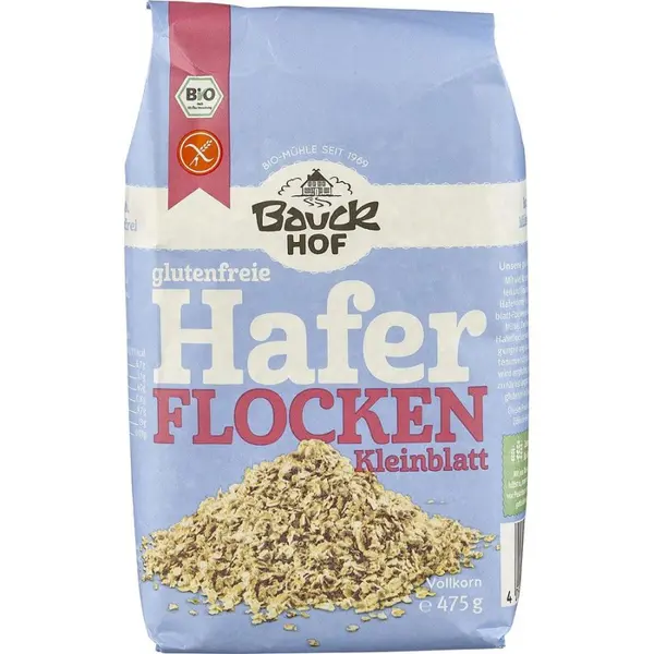 Fulgi mici de ovaz fara gluten, eco - 475 g