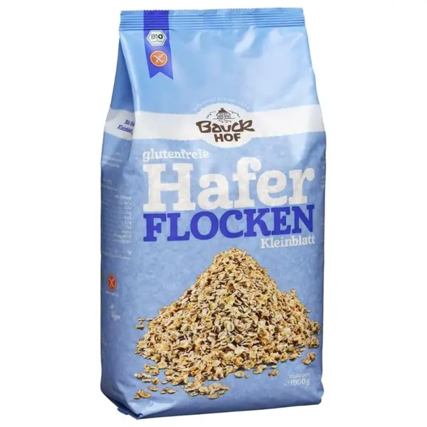 Fulgi mici de ovaz integral FARA GLUTEN, eco - 1 kg