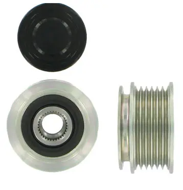 Fulie alternator (current: 140 A) AUDI A3, A4, A6, TT; SEAT ALHAMBRA, ALTEA, ALTEA XL, EXEO, EXEO ST, LEON, TOLEDO III; SKODA OCTAVIA II, SUPERB II, YETI; VW EOS, GOLF VI, PASSAT 1.6 1.8 2.0 dupa 1997