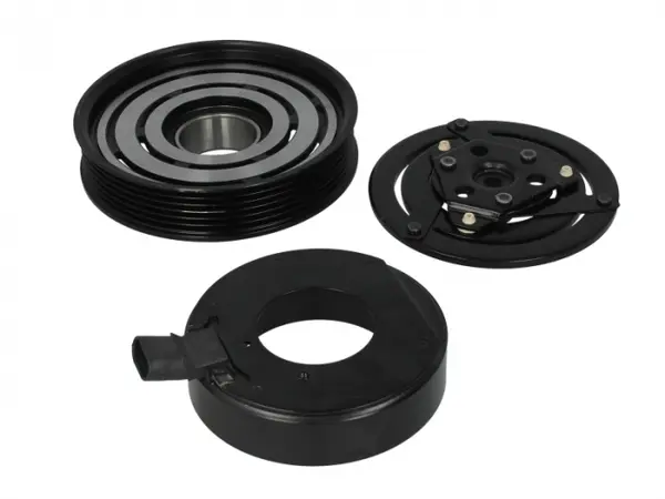 Fulie ambreiaj compresor AC clima (DELPHI CVC 6PK 125mm) NISSAN ALMERA II, QASHQAI I; RENAULT GRAND SCENIC II, MEGANE I, MEGANE I CLASSIC, MEGANE I COACH, MEGANE II 1.4-2.0 dupa 1998