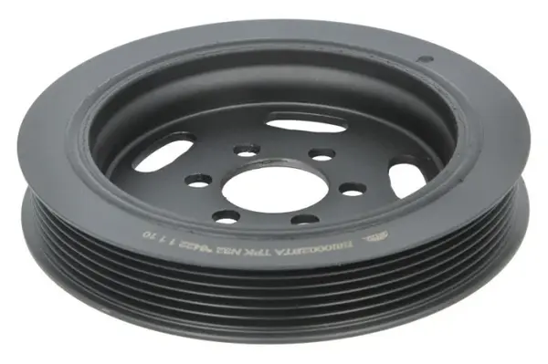 Fulie curea arbore cotit potrivit JAGUAR F-PACE, S-TYPE II, XF I, XF II, XJ; LAND ROVER DISCOVERY IV, RANGE ROVER IV, RANGE ROVER SPORT I, RANGE ROVER SPORT II 2.7D 3.0 3.0D 06.04-
