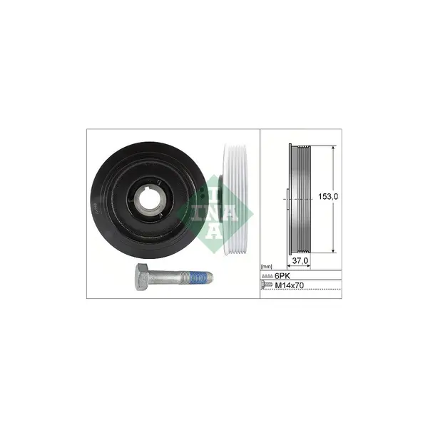 Fulie curea, arbore cotit Schaeffler INA 544 0058 20