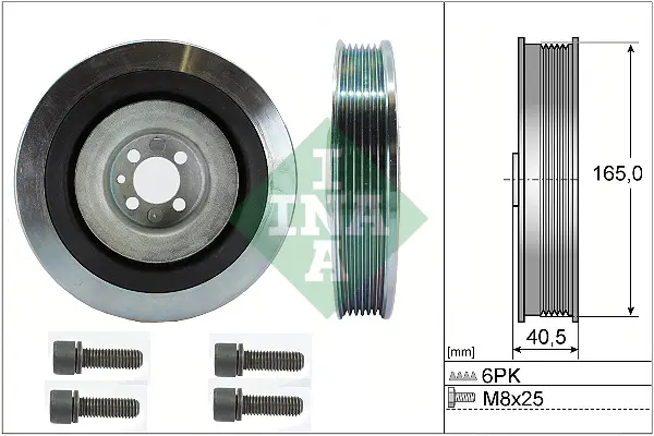 Fulie curea, arbore cotit Schaeffler INA 544 0080 20