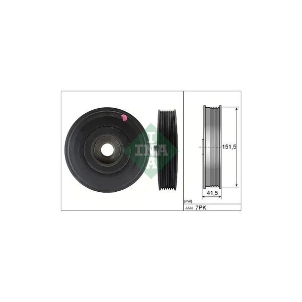 Fulie curea, arbore cotit Schaeffler INA 544 0088 10